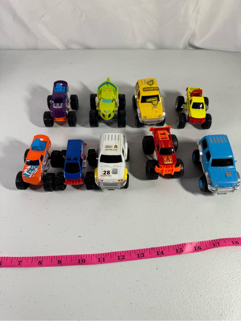 Assorted Kids Monster Truck Toy Set - Bright Multi-Color Pack